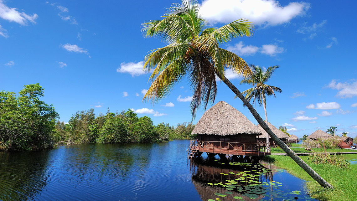 Treasure lagoon in Cienaga de Zapata