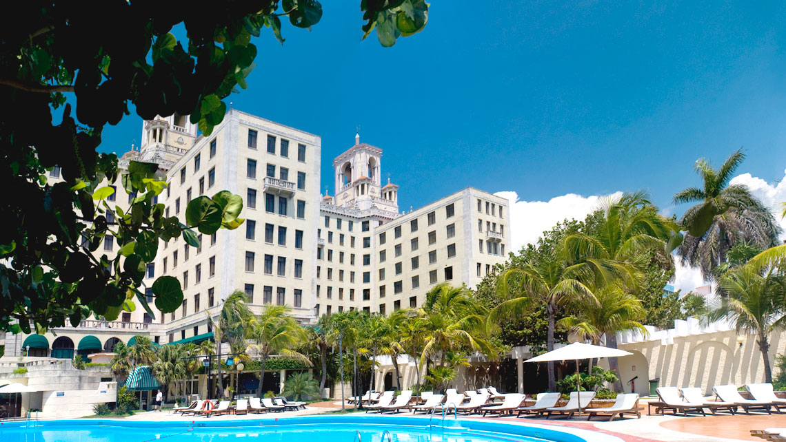 Swimming pool of Hotel National