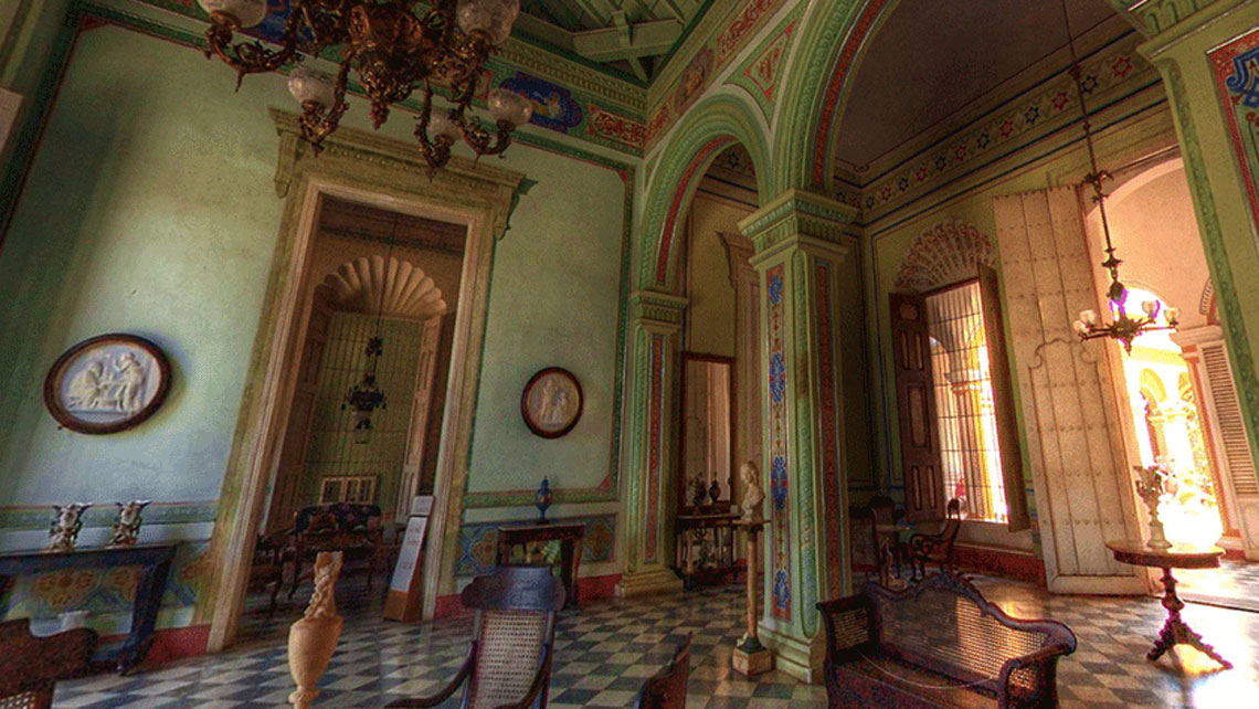 Interior of Municipal Museum in Trinidad Cuba