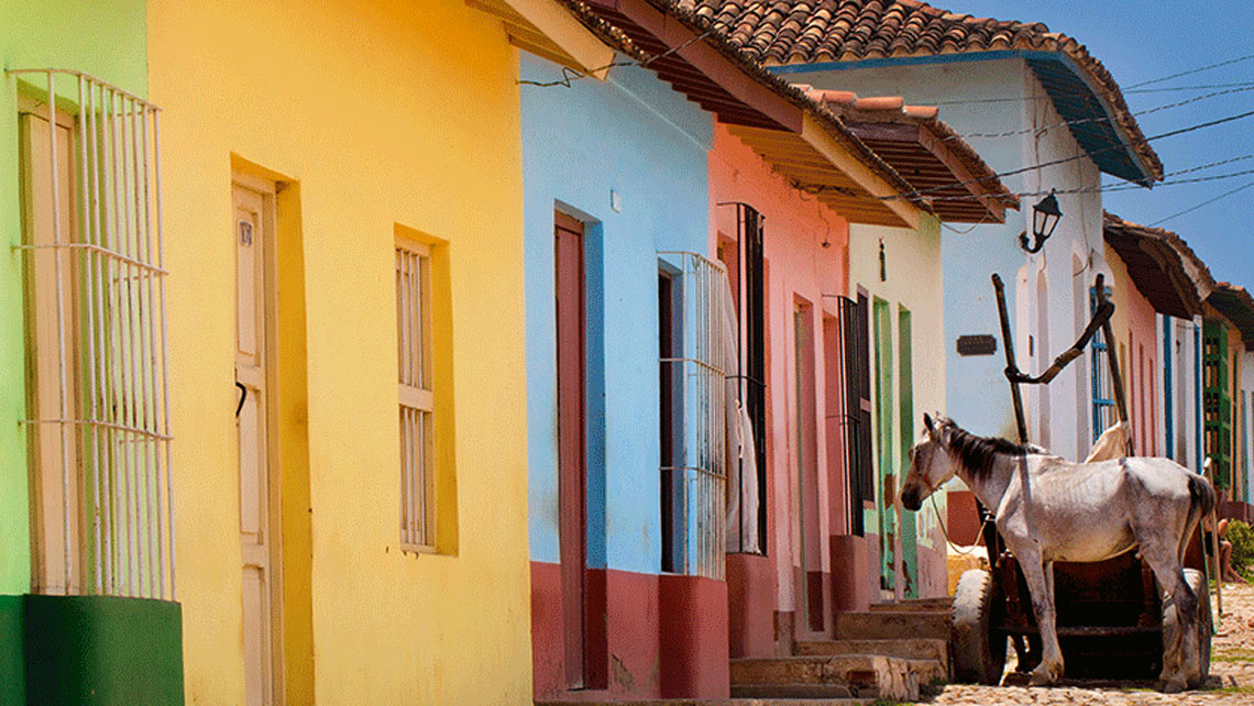 Colourful Streets in Trinidad, Cuba