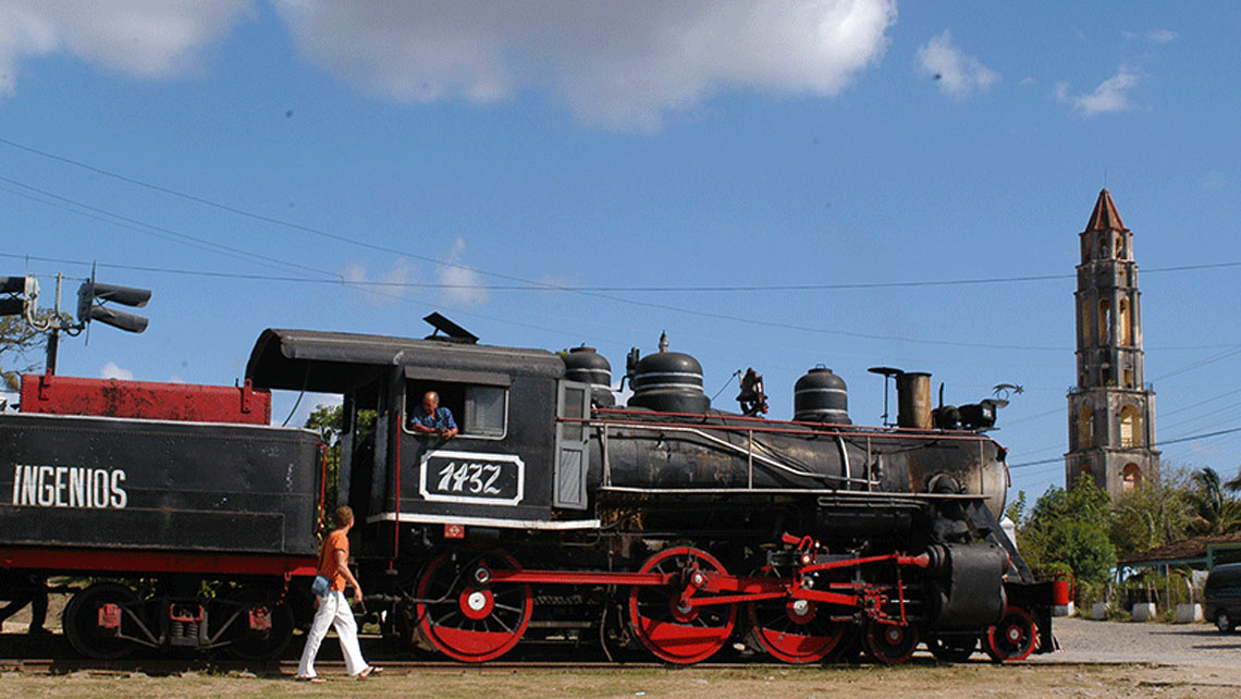 Steam Train from 1906 in Valle de los Ingenios