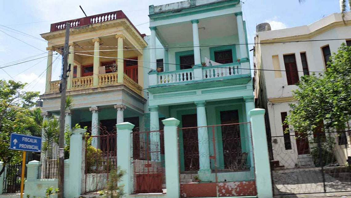 Houses in Havana downtown 