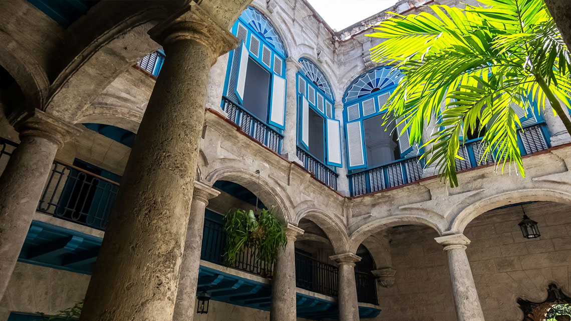 Interior of Palacio del Segundo Cabo