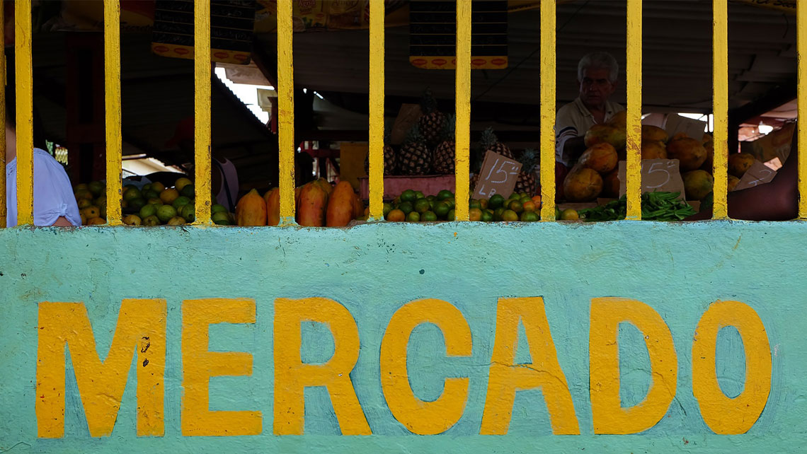 Agro Market in Cuba
