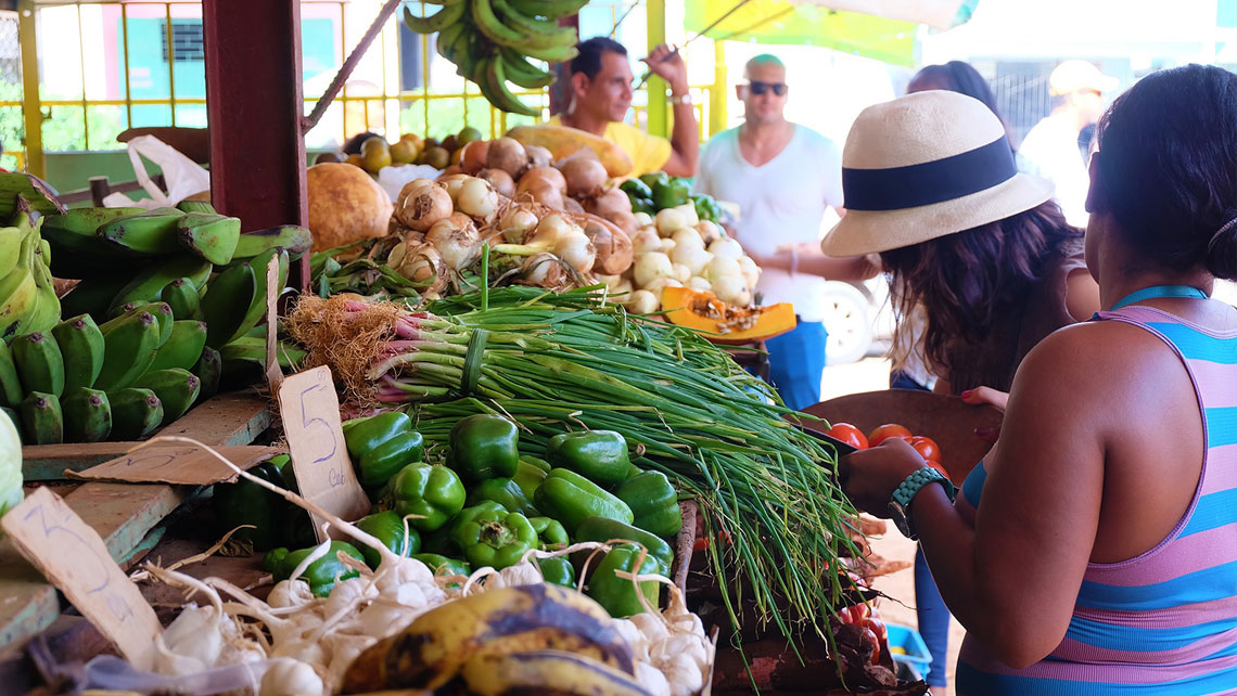 Fresh food in Agro Market