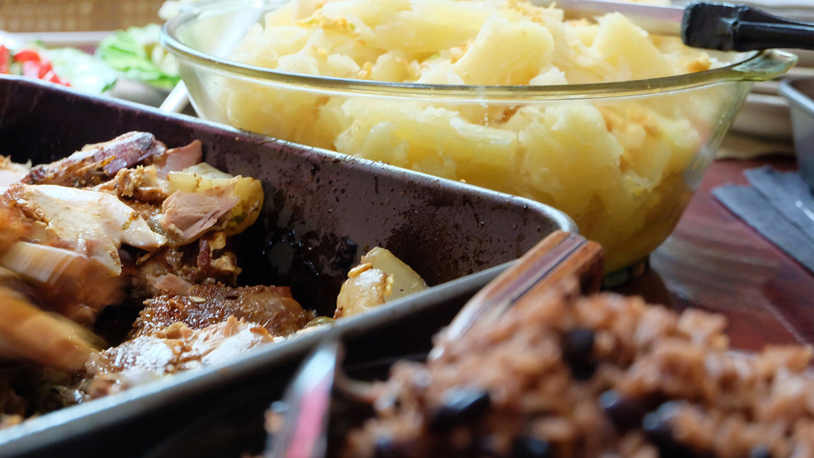 Pork, Yucca and Congri