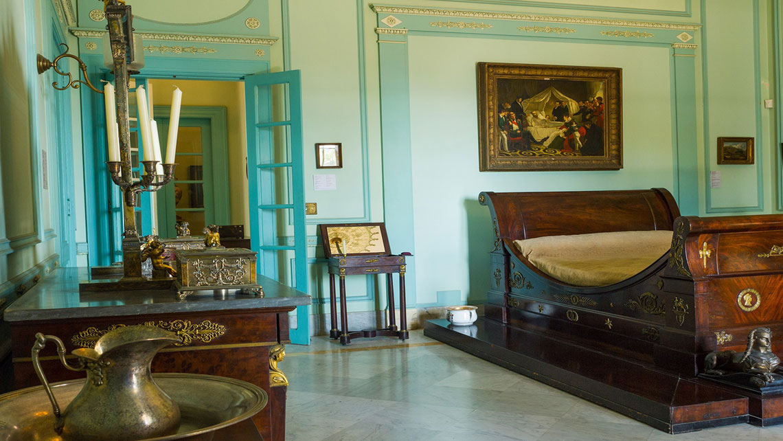 Collection of items from the Napoleonic era in Museo Napoleonico