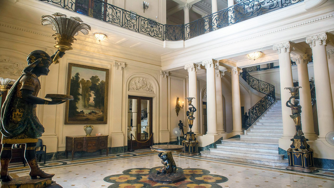 Interior of Museum of Decorative Arts, Havana