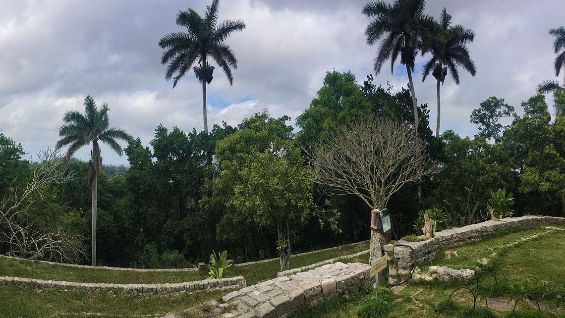 Open space in Finca Vigia