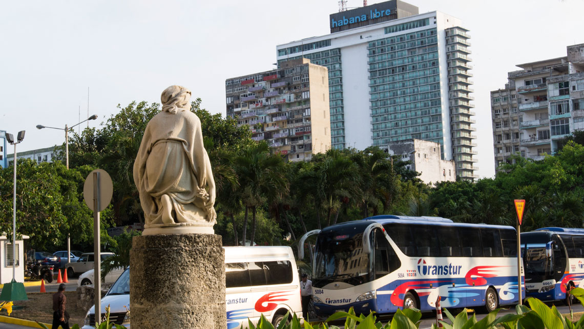 View of the Habana Libre Hotel, former Havana Hilton