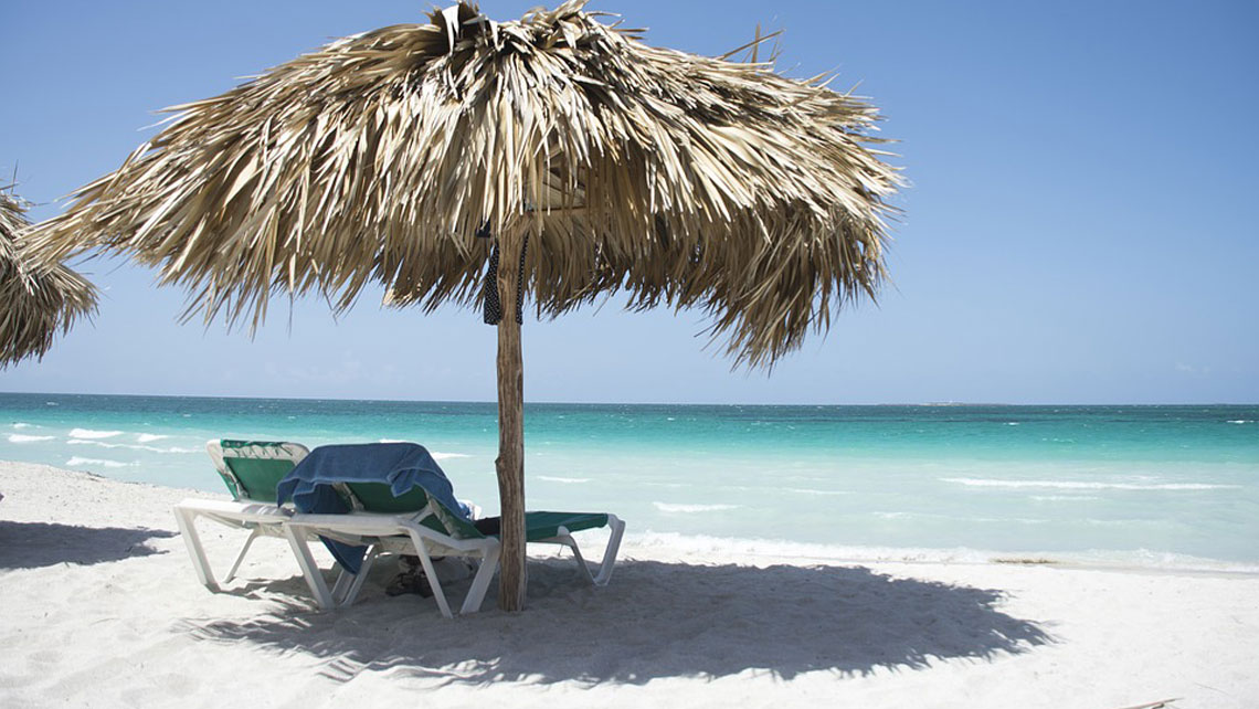 Hut On the Beach in Cayo Santa Maria