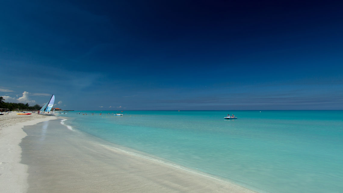 Scenic view of Varadero beach