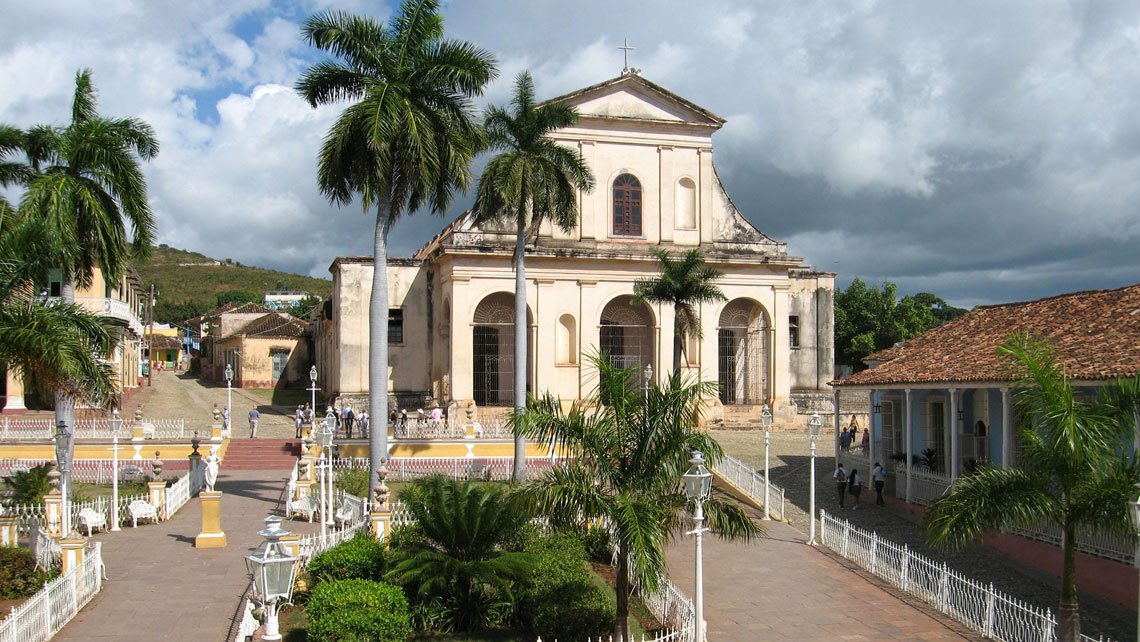 View of the old centre of Trinidad, Cuba